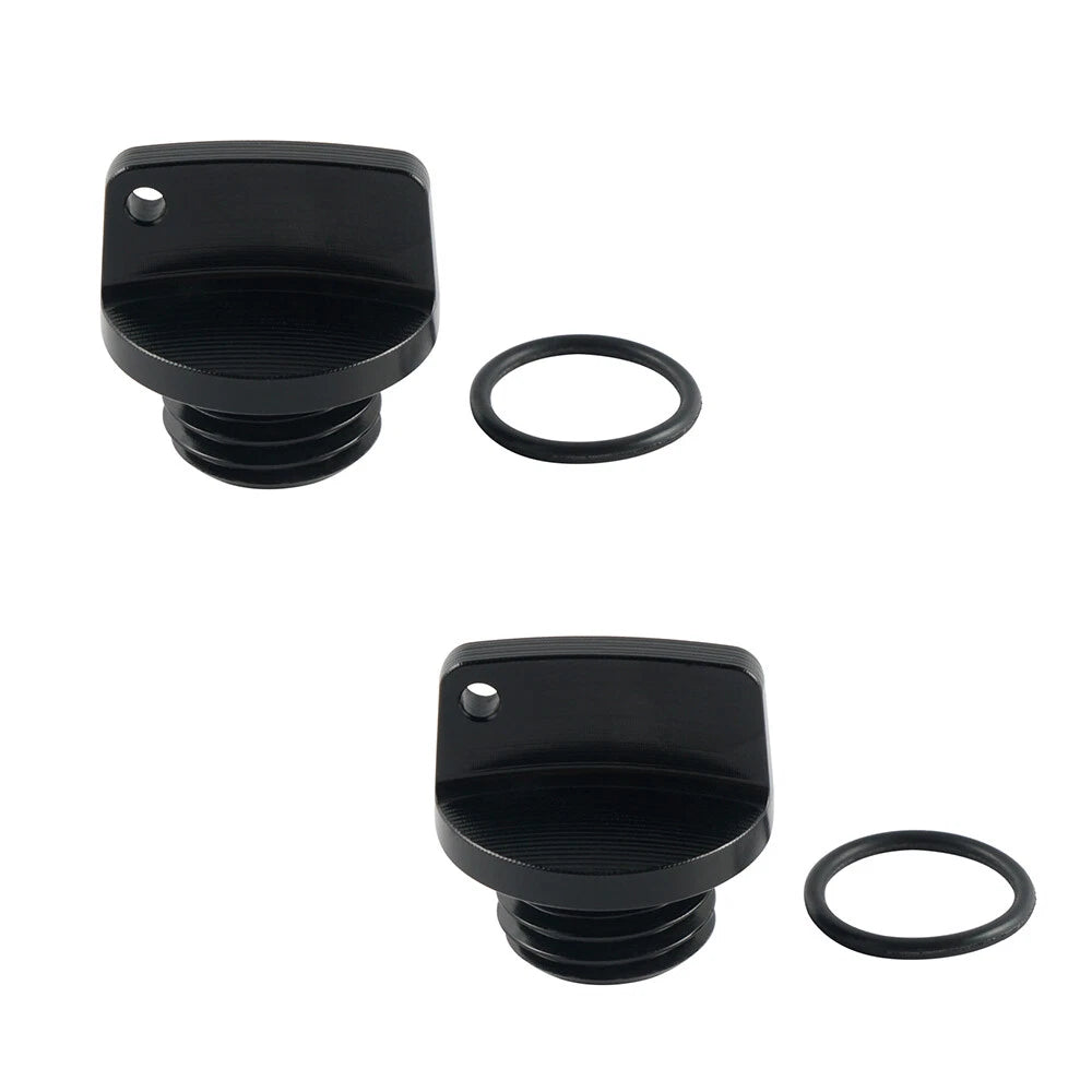 2X Oil Filler Caps for Kawasaki Ninja 1000, Ninja 400/R, Ninja 600R, Z1000