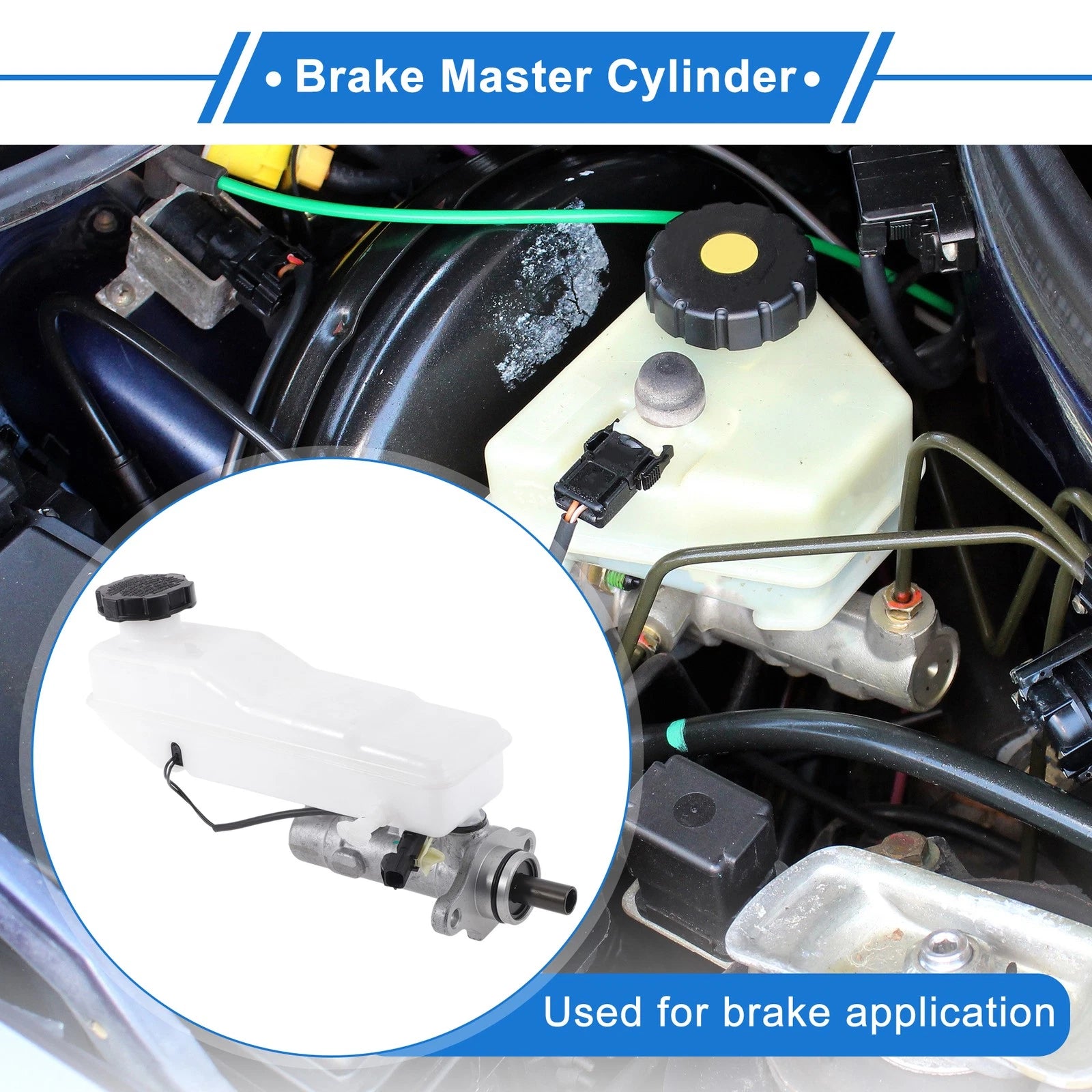 Brake Master Cylinder with Reservoir No. 585104H800 for Hyundai H1 (2001–2007)