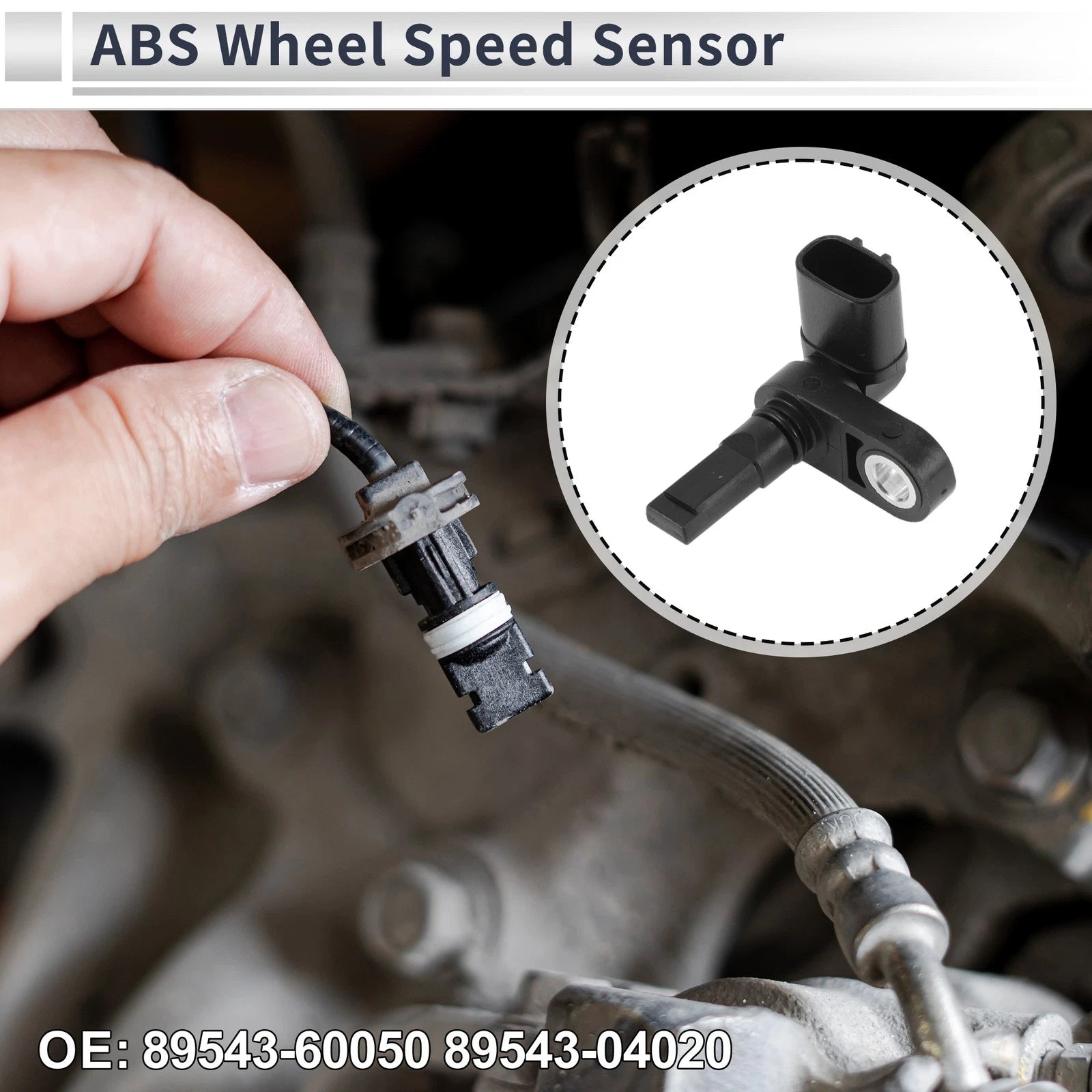ABS Wheel Speed Sensor No. 89543-60050 for Toyota 4Runner (2003–2024)