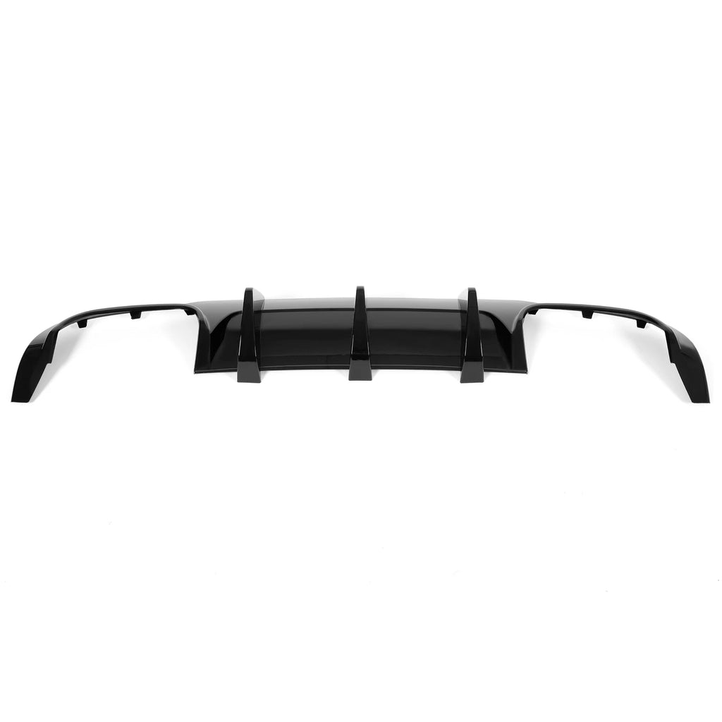 Rear Bumper Lip Spoiler Diffuser for Mercedes W204 C63 AMG (2012-2014)