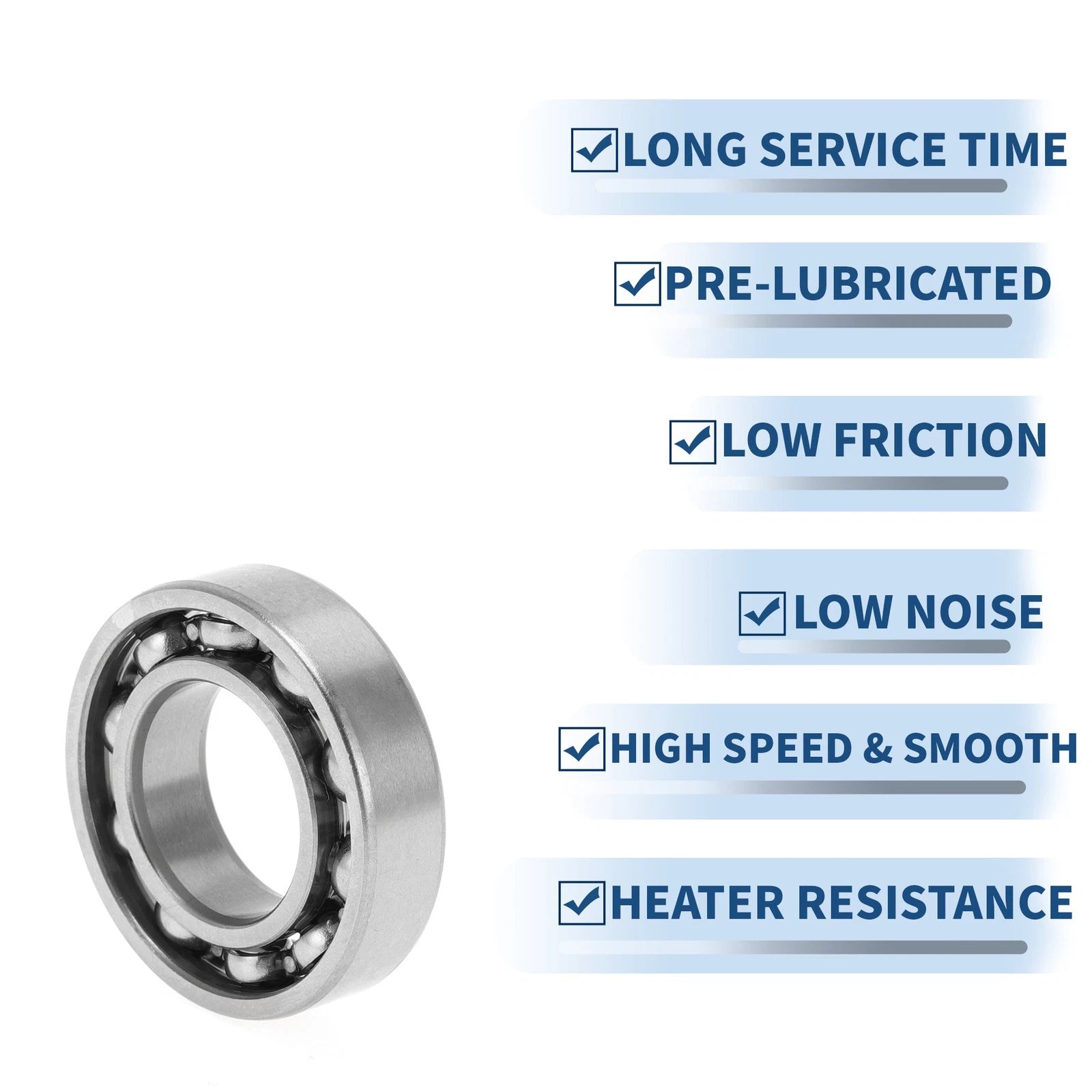 6902 Deep Groove Ball Bearing for Scooter Skateboard Wheel (P0 15x28x7mm)