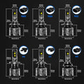LED Headlight Bulb 9004 9005 9006 9007 H4 H7 H13 H11 9012 for Vehicles