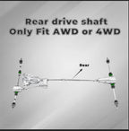 Rear Driveshaft Prop Shaft Assembly for Nissan Pathfinder (2005–2012)