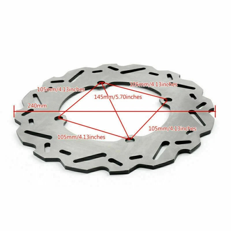 Rear Brake Rotor Disc for Honda CB500F CB500X CBR500R (2013–2015)