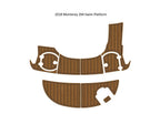 EVA Foam Faux Teak Deck Flooring Mat for Monterey 204 (2018)