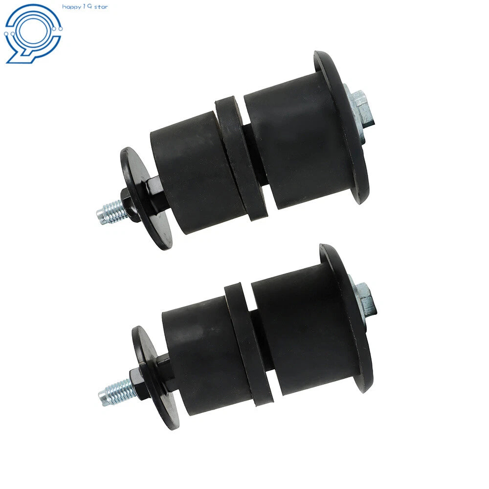 Set of 2 Upper Lower Body Mount Bushings for Ford E150 E250 E350 (1995–2018)