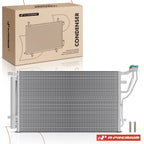 A/C Condenser with Bracket & Receiver Drier for Kia Optima (2016–2016)