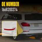 Rear Left Bumper Reflector for Mercedes Benz GL GL350 GL450 (2013–2016)