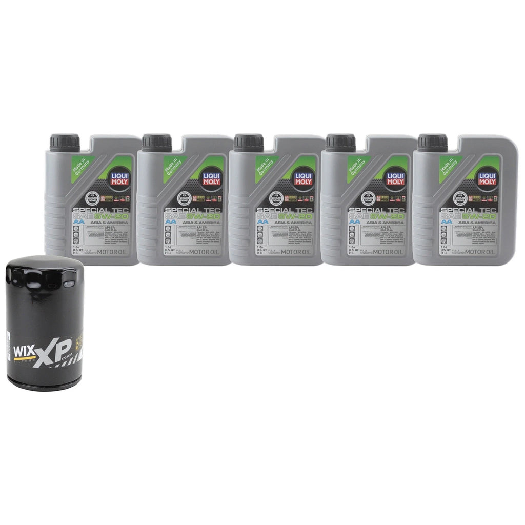 5L Liqui Moly SpecialTecAA 5W20 Engine Oil Change Kit for Ram 1500 (2002–2023)