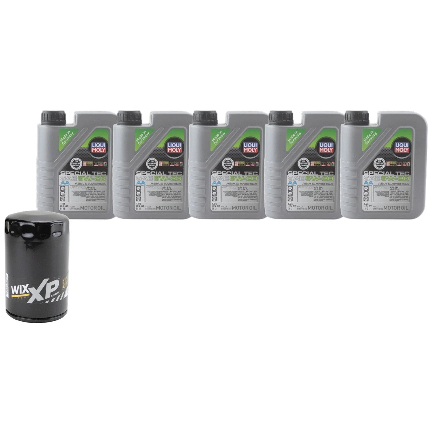 5L Liqui Moly SpecialTecAA 5W20 Engine Oil Change Kit for Ram 1500 (2002–2023)