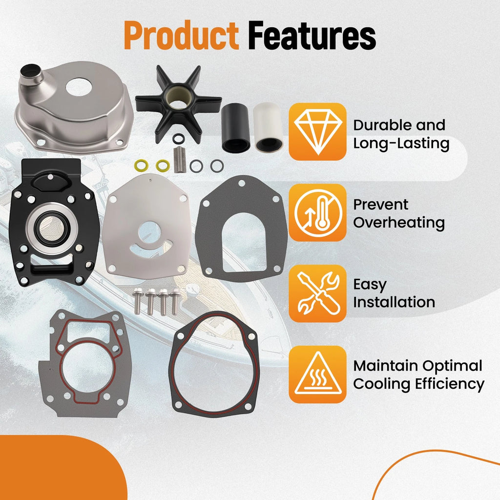Impeller Water Pump Kit for Mercury Mariner (1996–2006)