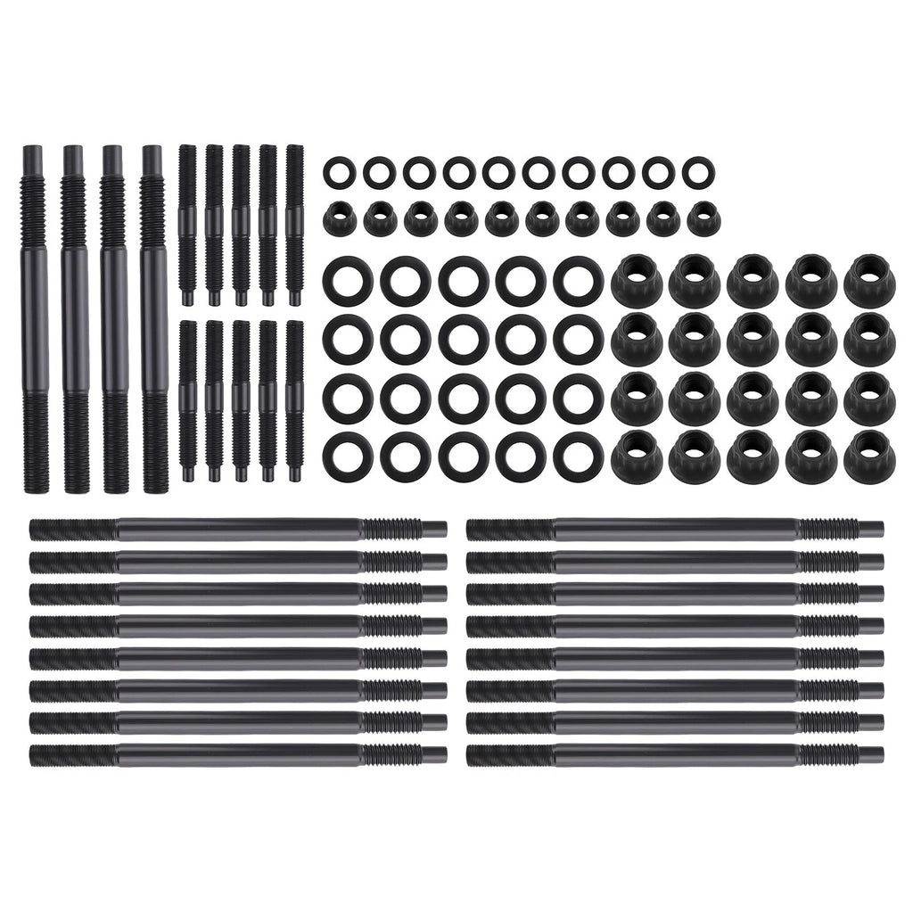 Head Stud Kit for Chevrolet Silverado 4.8L 5.3L 6.0L (1999–2003) Chromoly 8740
