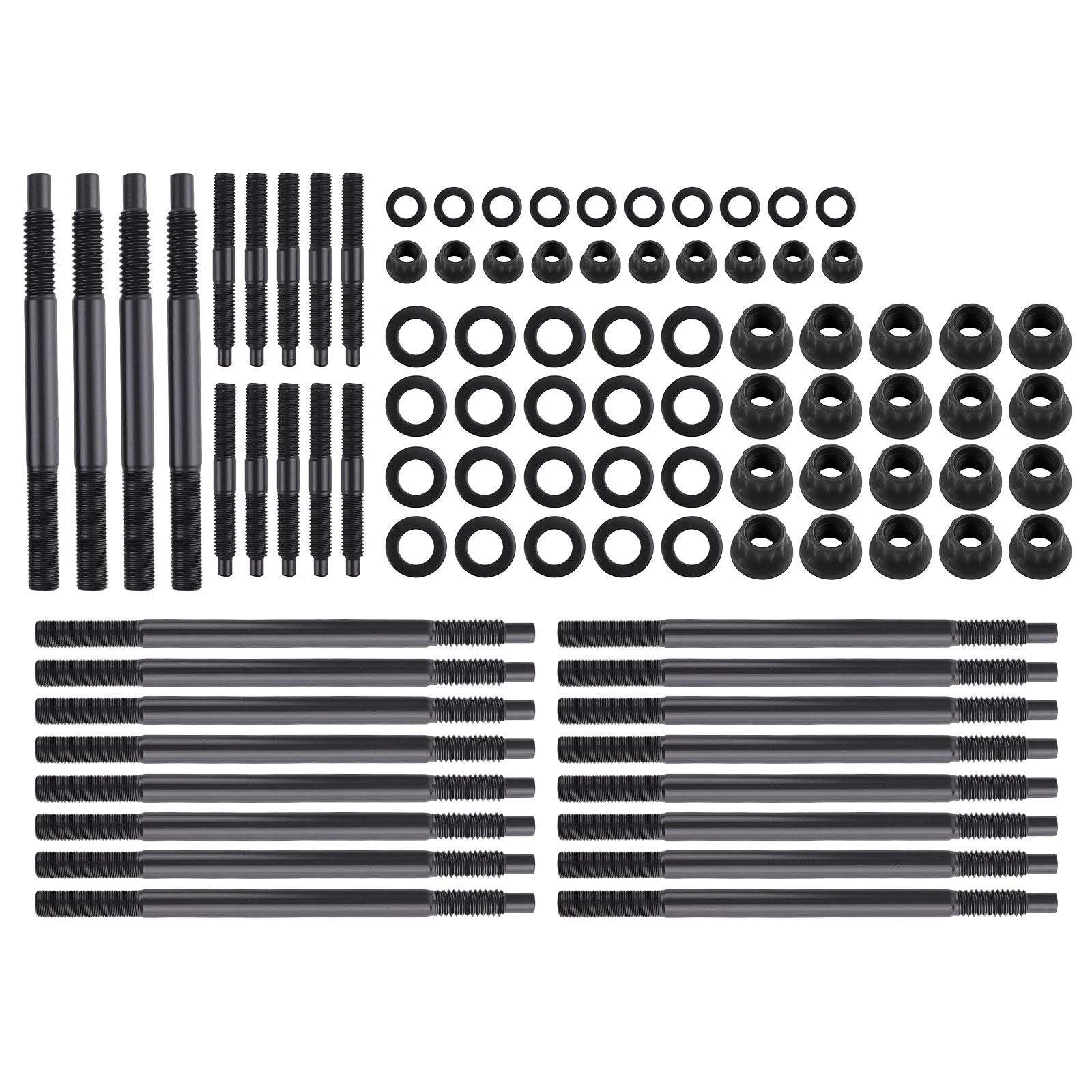 Head Stud Kit for Chevrolet Silverado 4.8L 5.3L 6.0L (1999–2003) Chromoly 8740