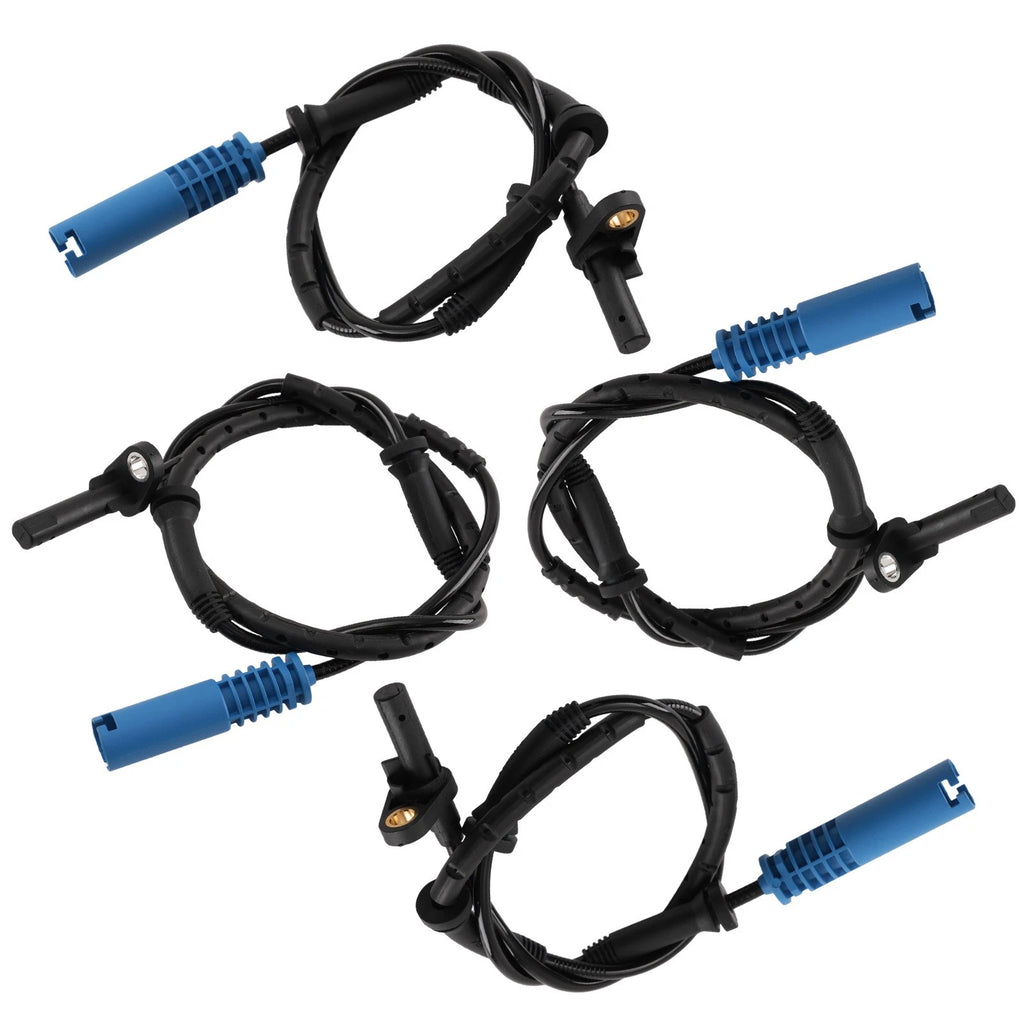 4X ABS Sensor for BMW 760i 760Li Alpina B7 (2003–2008)