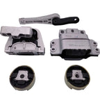 Engine Transmission Motor Mount Kit 1K0199262BE for VW Jetta Golf Passat (2006–2010)