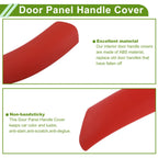 Door Panel Handle Pull Trim Cover for BMW X1 (15-20) Red