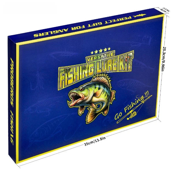 Fishing Lure Kit for Boat Fishing (Freshwater)