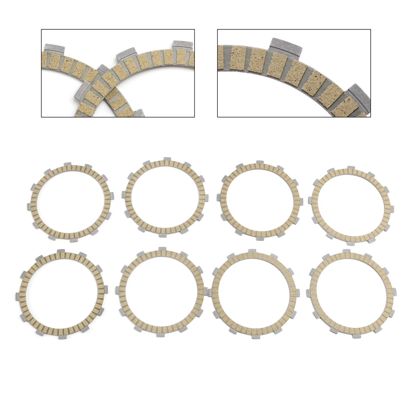 Clutch Friction Plate Kit for Kawasaki ZX900 Ninja 900 (1984–1986) 13088-1013