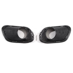 Set of 2 Front Bumper Fog Light Lamp Cover Bezels for Jeep Cherokee (2014–2018)