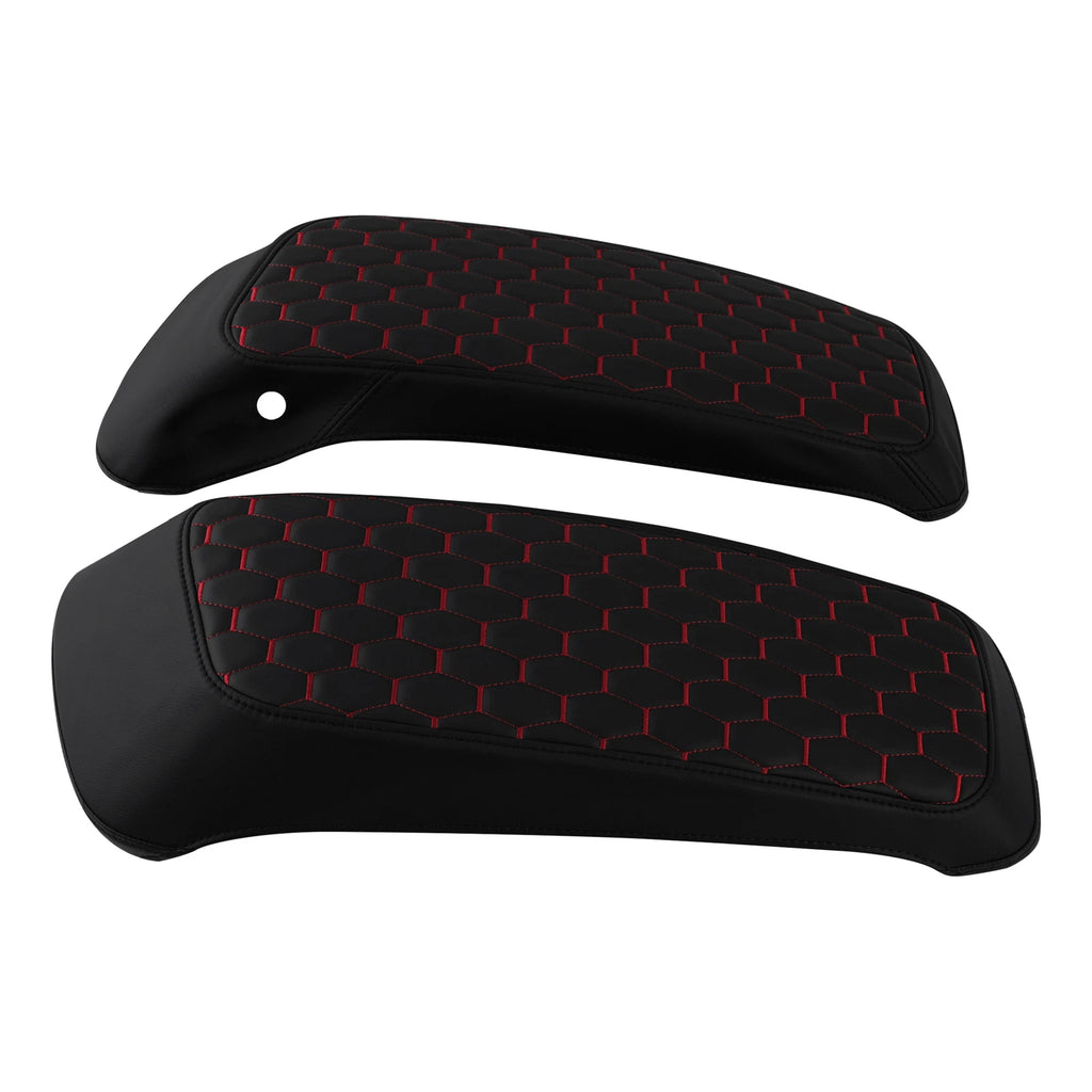 Hard Saddlebags Lids Cover for Harley Touring Electra Glide (2014–2023) Black