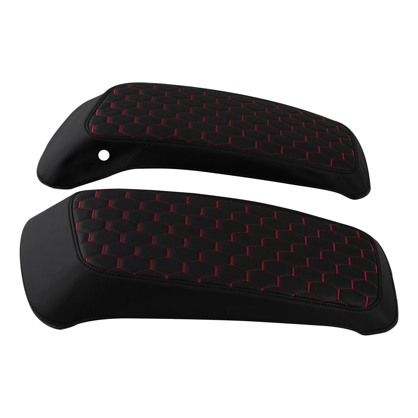 Hard Saddlebags Lids Cover for Harley Touring Electra Glide (2014–2023) Black