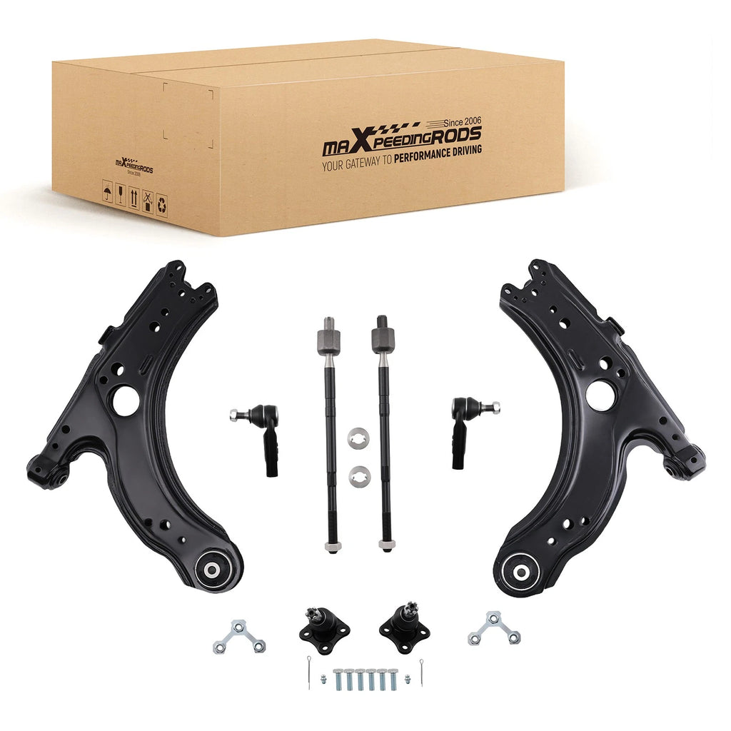 Set of 2 Lower Control Arms for VW Beetle Golf Jetta (2000–2010)