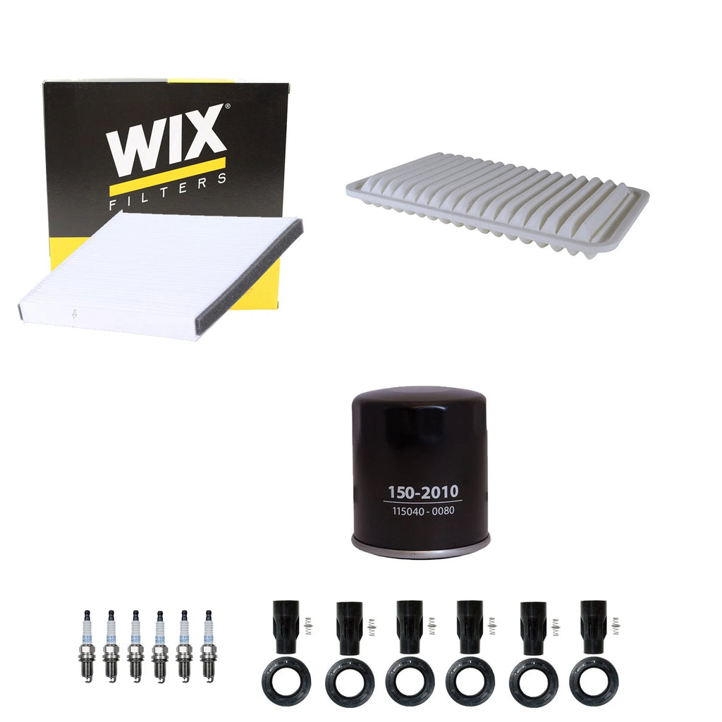 Tune Up Kit with NGK 6 Spark Plugs & Boots for Camry ES330 Sienna Solara (2002–2006)