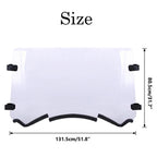 Full Windshield Windscreen with 4 Clamps for Can Am Maverick 1000R (2013–2018)