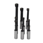Set of 9 Carbide Tipped Boring Bars for Lathe Tool (1/2" Shank)