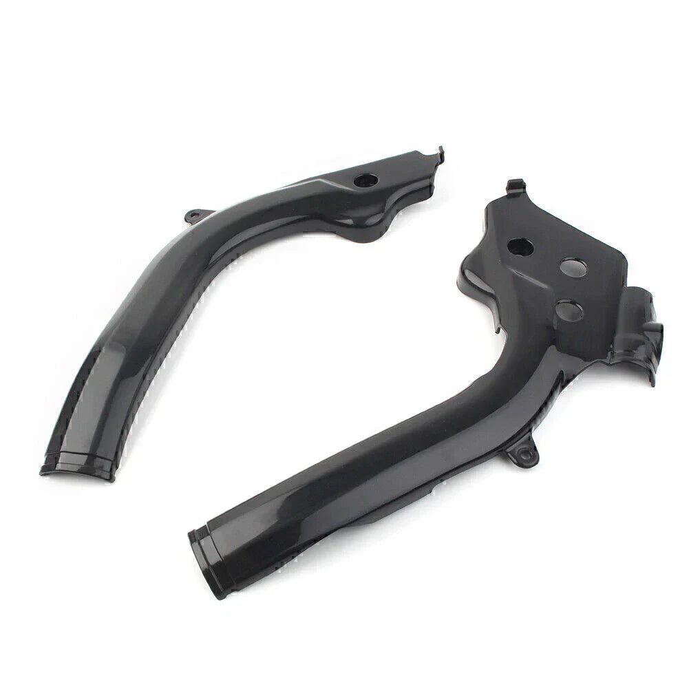 Black Plastic Frame Guards for KTM SX SXF EXC 125 250 350 450 (2016-2018)