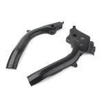 Black Plastic Frame Guards for KTM SX SXF EXC 125 250 350 450 (2016-2018)