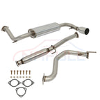4" Rolled Muffler Tip for Honda CRX CR-X (1988–1991) Stainless Exhaust