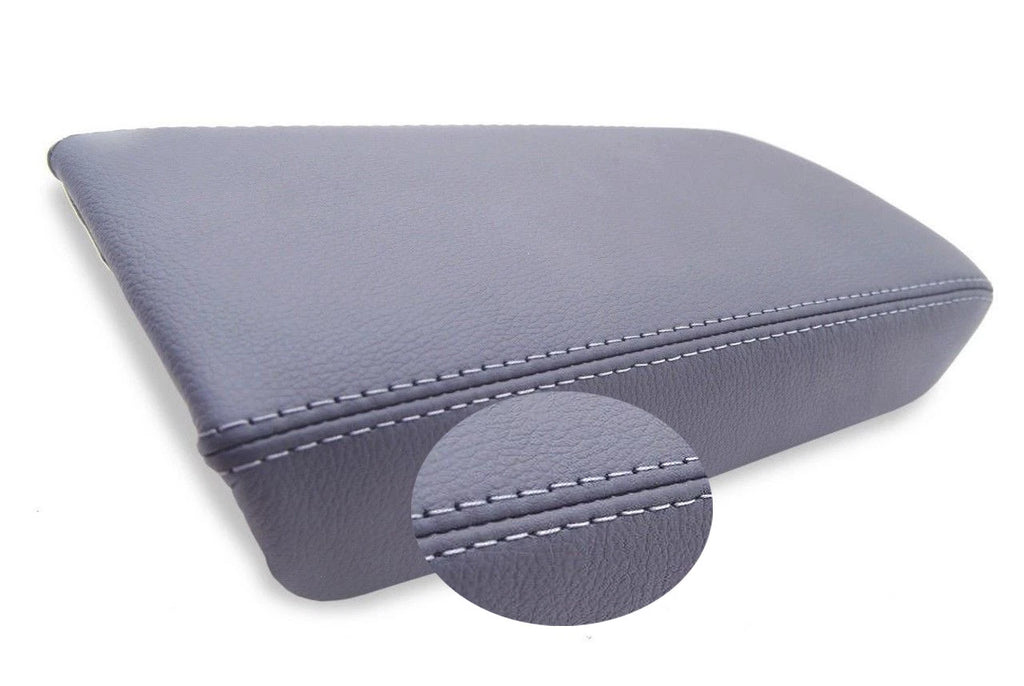 Center Console Armrest Cover for Acura TSX (2004–2008) Gray PVC Leather