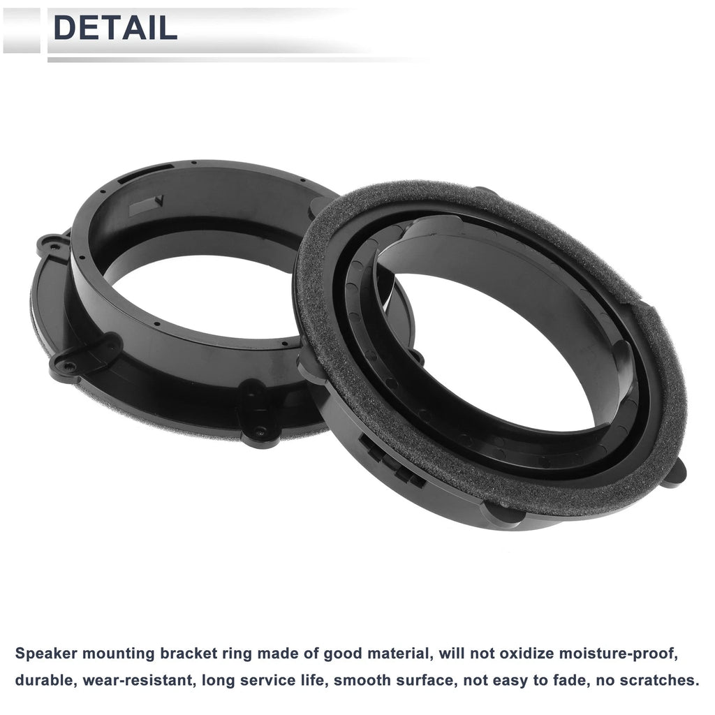Set of 2 Speaker Spacer Rings for Volkswagen 6.5" 