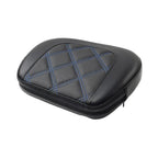Blue Stitching Passenger Bar Backrest Pad for Harley Electra Glide