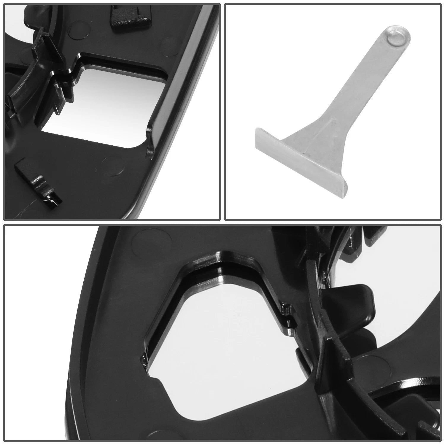 Passenger Side Convex Mirror Glass for Ford Maverick (2022–2024)