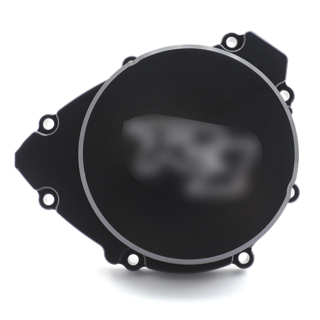 Black Stator Engine Cover Left "R1" for Yamaha YZF R1 (2009–2014)