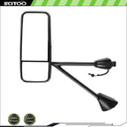Driver Side Mirror Complete Black for Kenworth T170 T370 T600 T660 (2008–2016)