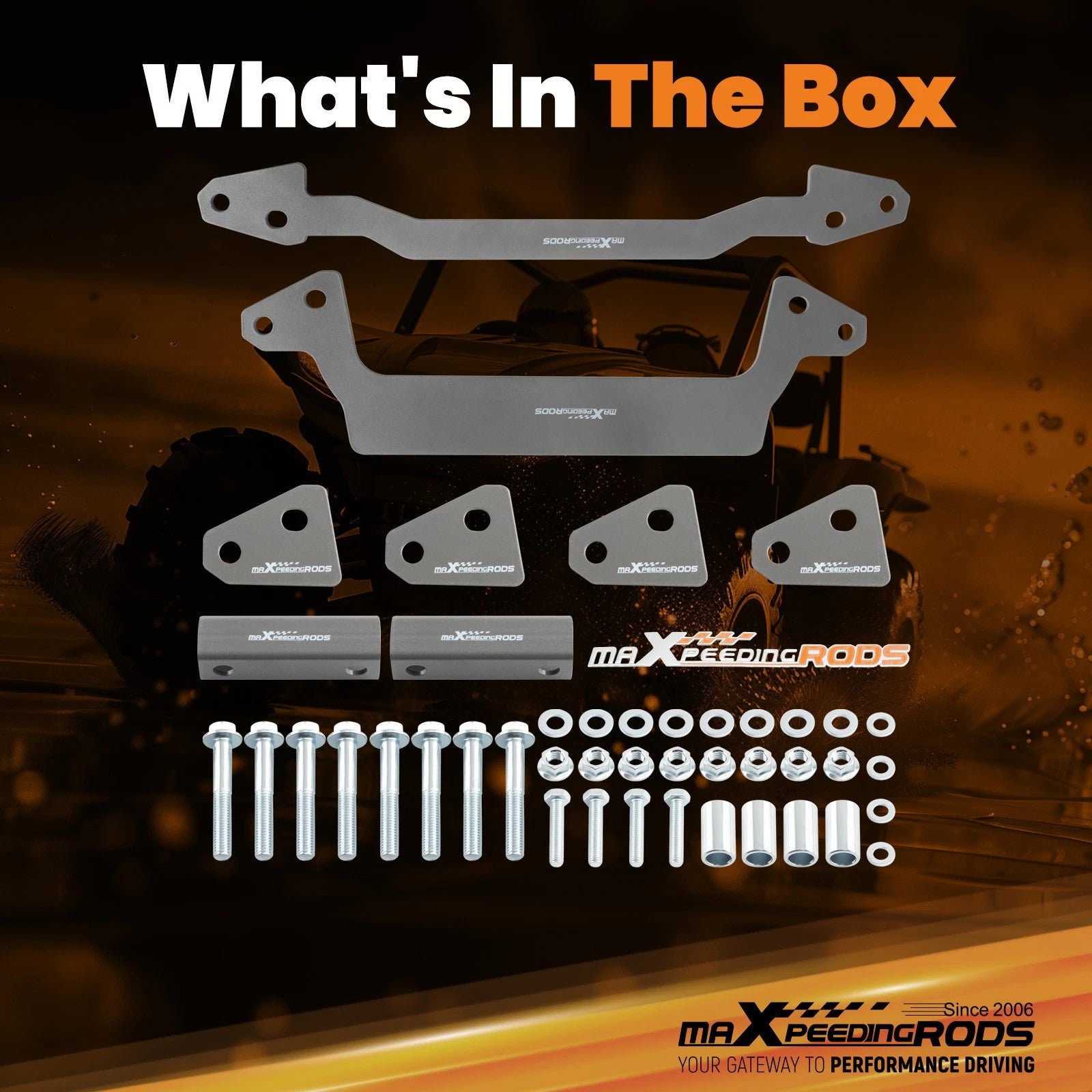 2 Inch Lift Kit for Kawasaki Brute Force 650i 750i (2006–2013)