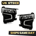 Full LED Headlight Lamp Set for Chevy Tahoe/Suburban (2021–2024)