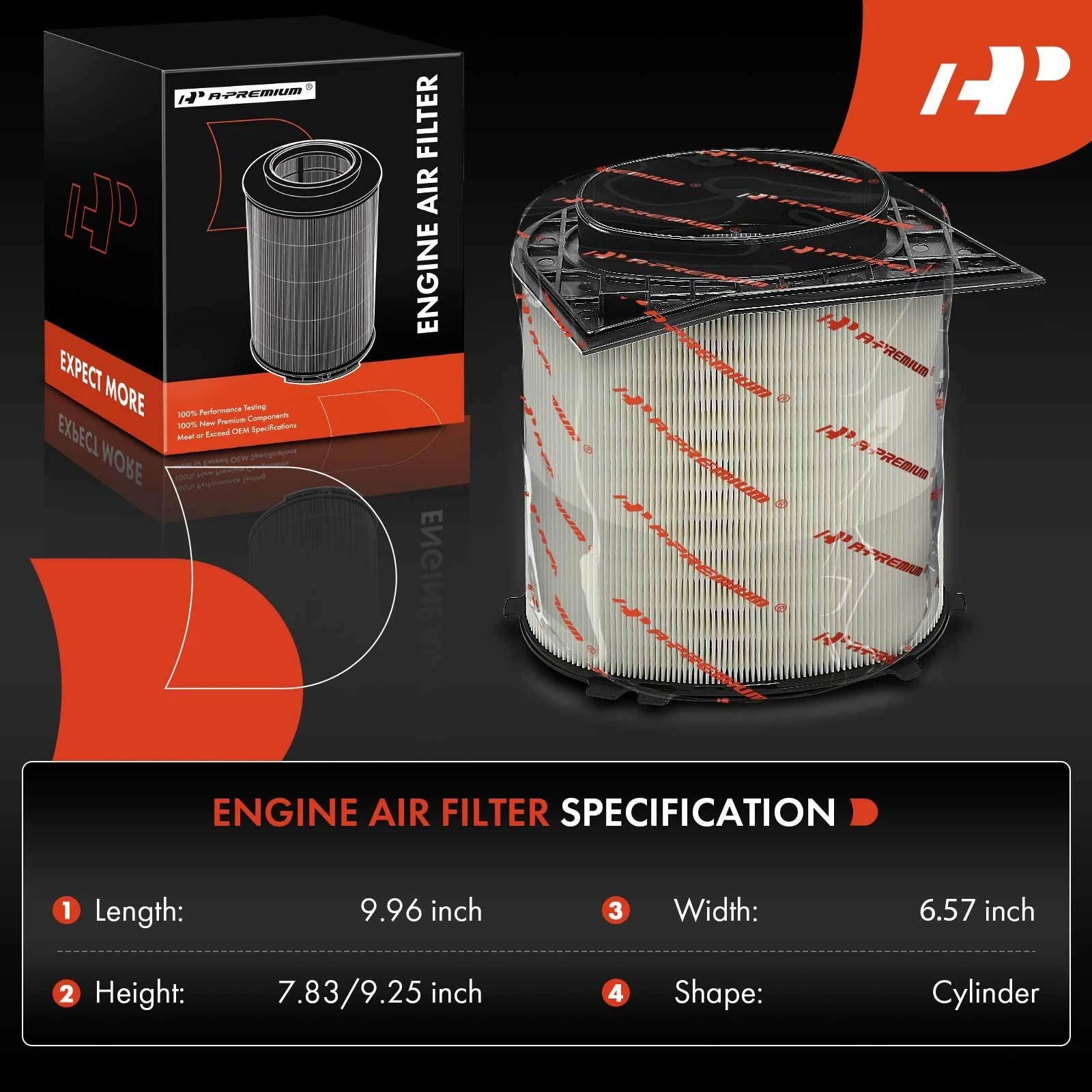 Engine Air Filter for Mercedes-Benz CLA45 AMG, GLA45 AMG (2020–2023)