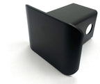 Trailer Hitch Plug Cover Black Plastic for 2 Inch Receiver (Universal)