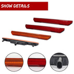 Amber & Red LED Side Marker Lights for GMC Sierra 2500 3500 (2020–2024)