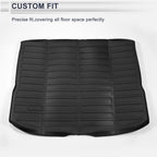 Cargo Liner Rear Trunk Mat for Kia Niro EV (2023–2024) TPE Black Long Grid