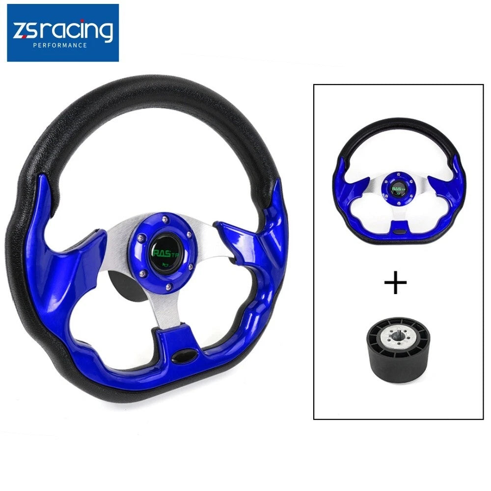 13in Blue Marine Steering Wheel for Boat