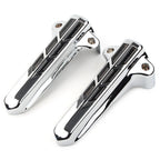 1 Pair Front Lower Fork Leg Covers Smoke LED for Harley FLHR FLHTK FLHX (2014–2020)