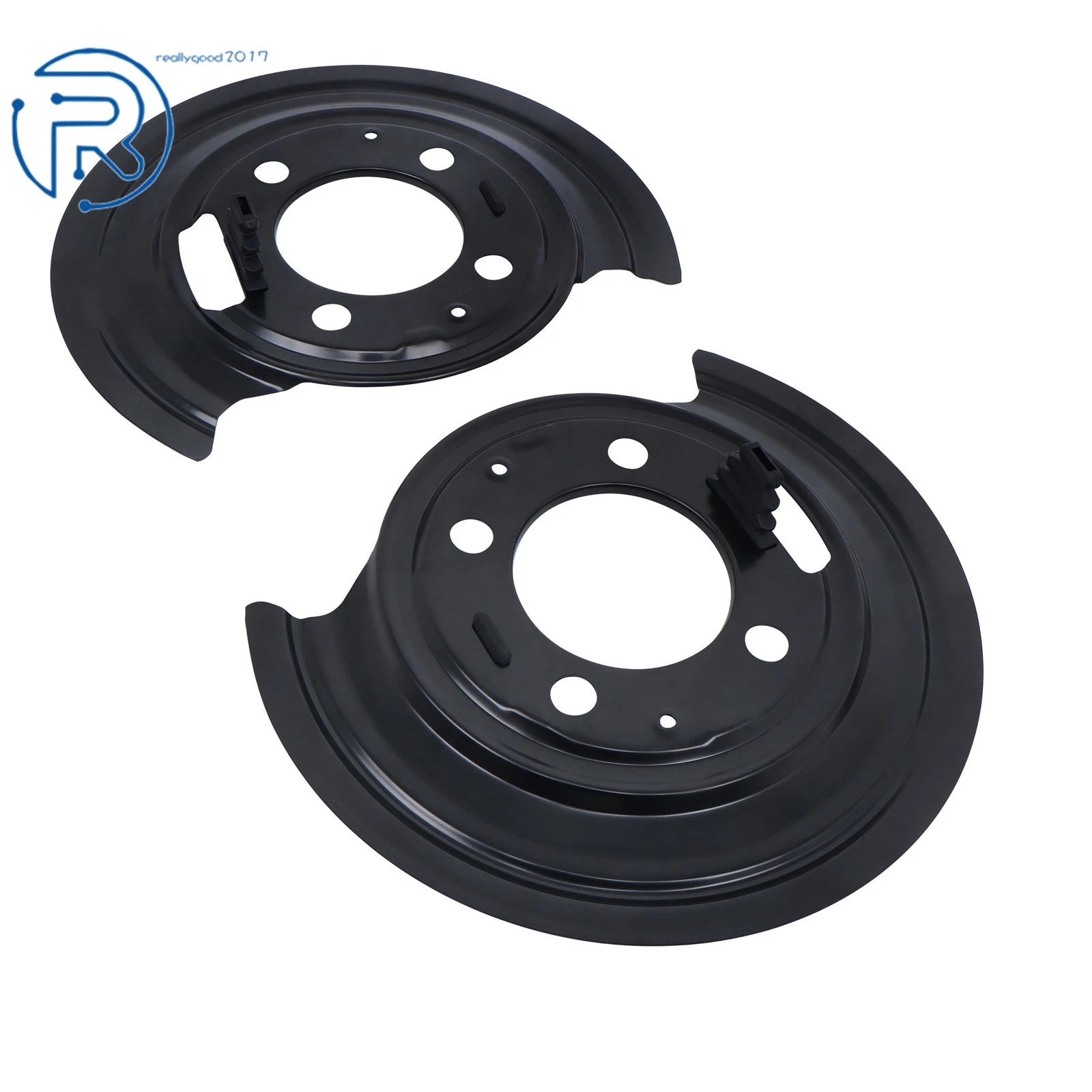 Set of 2 Brake Backing Plates for Ram Truck 3500 2500