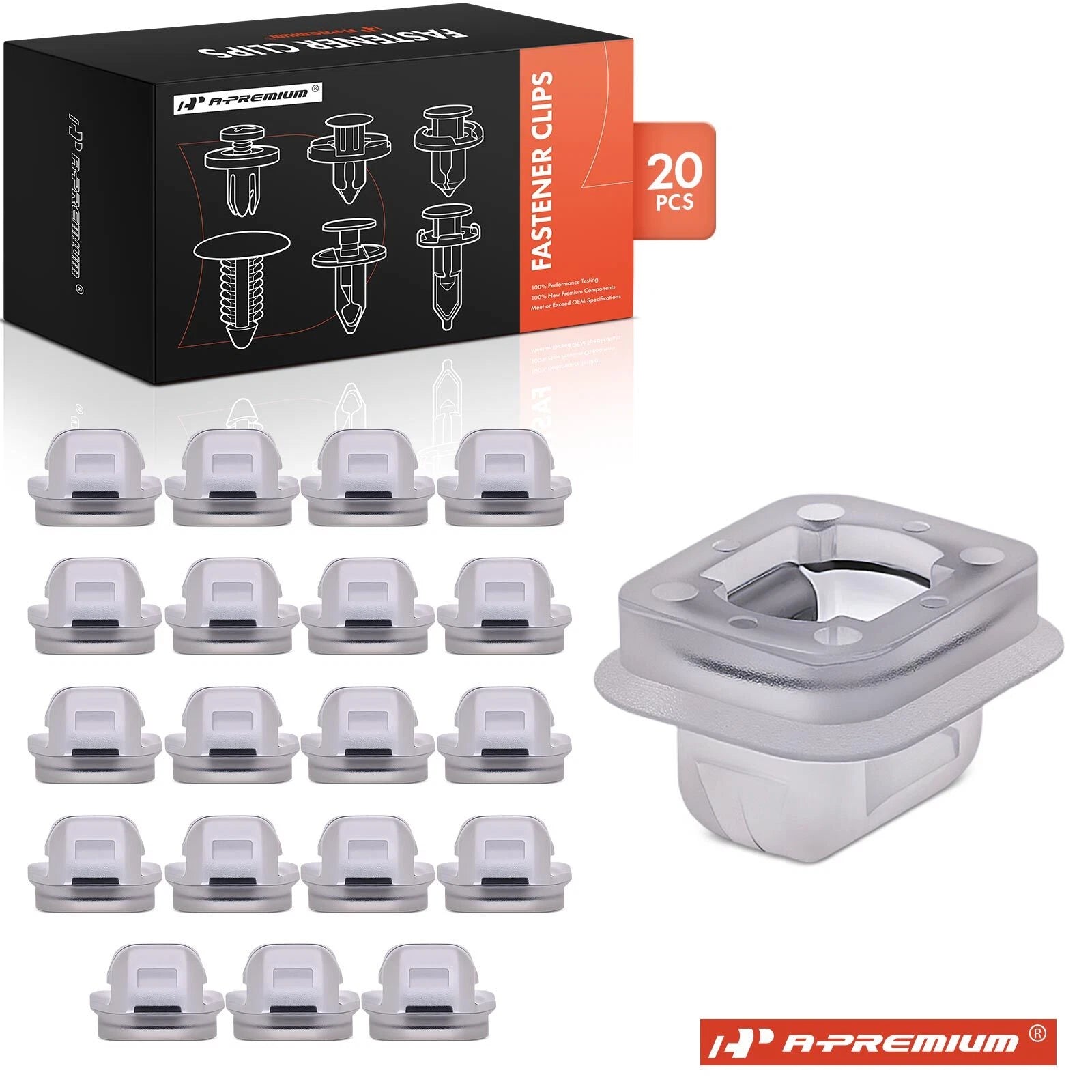 20Pcs Nylon Trim Plug Retainer Clips for BMW 