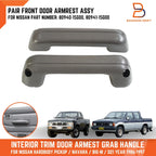Grey Interior Trim Door Armrest Handle for Nissan Navara D21 (1986-1997)