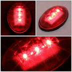 Set of 2 Clear LED Side Marker Lights for Ford Super Duty (1999–2010)
